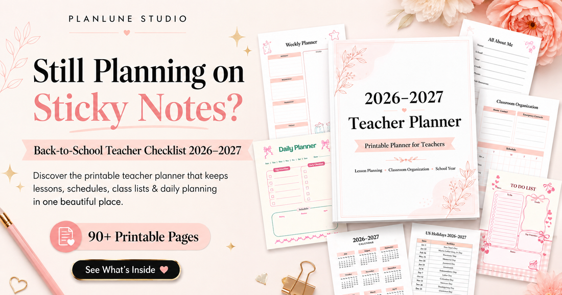 Back to School Teacher Checklist 2026–2027: 10 Things to Do Before the First Day